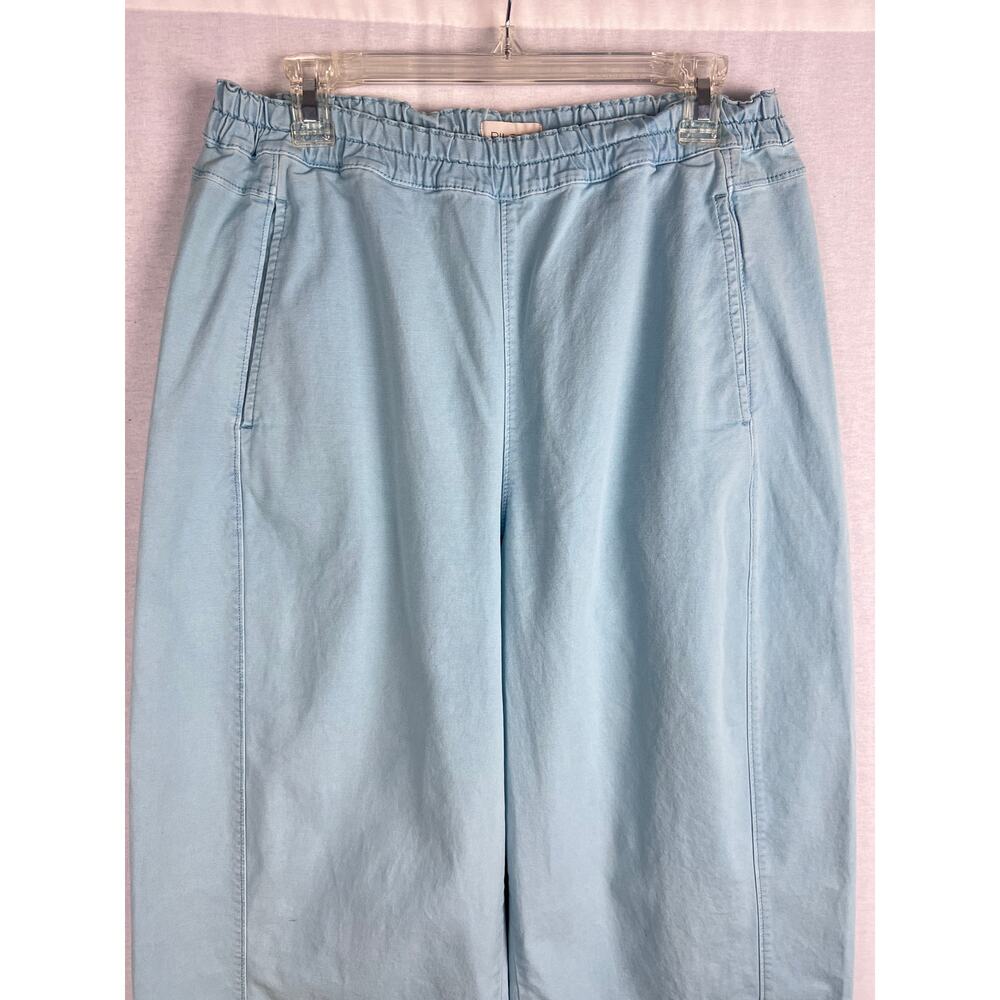Anthropologie Izzie Wide-Leg Pants in Light Blue - Picture 5 of 8